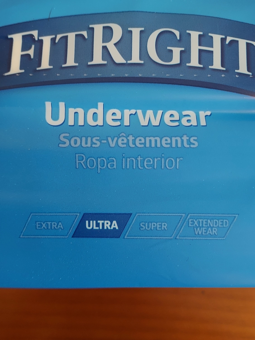Unisex Fit Right Underware Size M